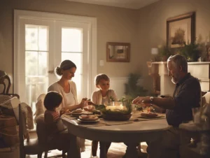 Momen Tenang Sebelum Makan Malam