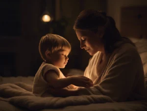 Rambut Lembut, Anak Tenang: Pijatan Malam Ringan